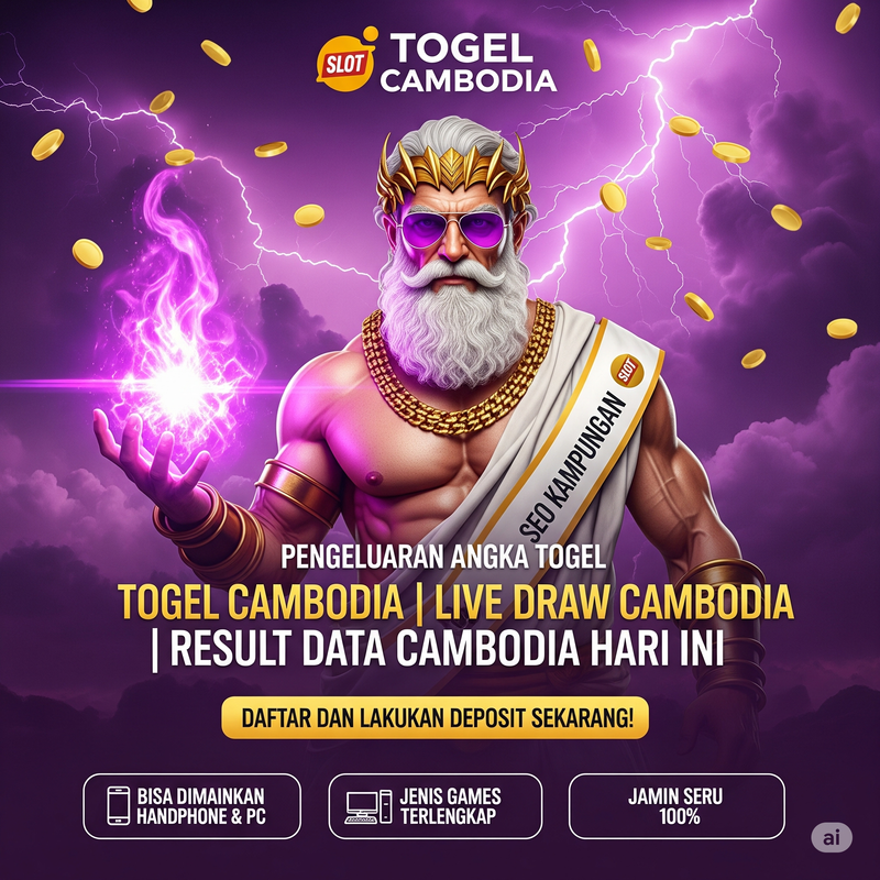 Togel Cambodia: Live Draw Togel Cambodia, Result Kamboja, Data Kamboja Hari ini