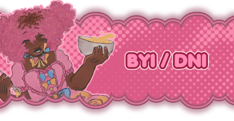 art by phighta on twt. text says: byi /dni!