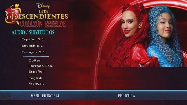 2 - Los Descendientes, Corazón Rebelde [DVD9 Custom][Pal][Cast/Ing/Fra][Sub:Varios][Fantástico][2024]
