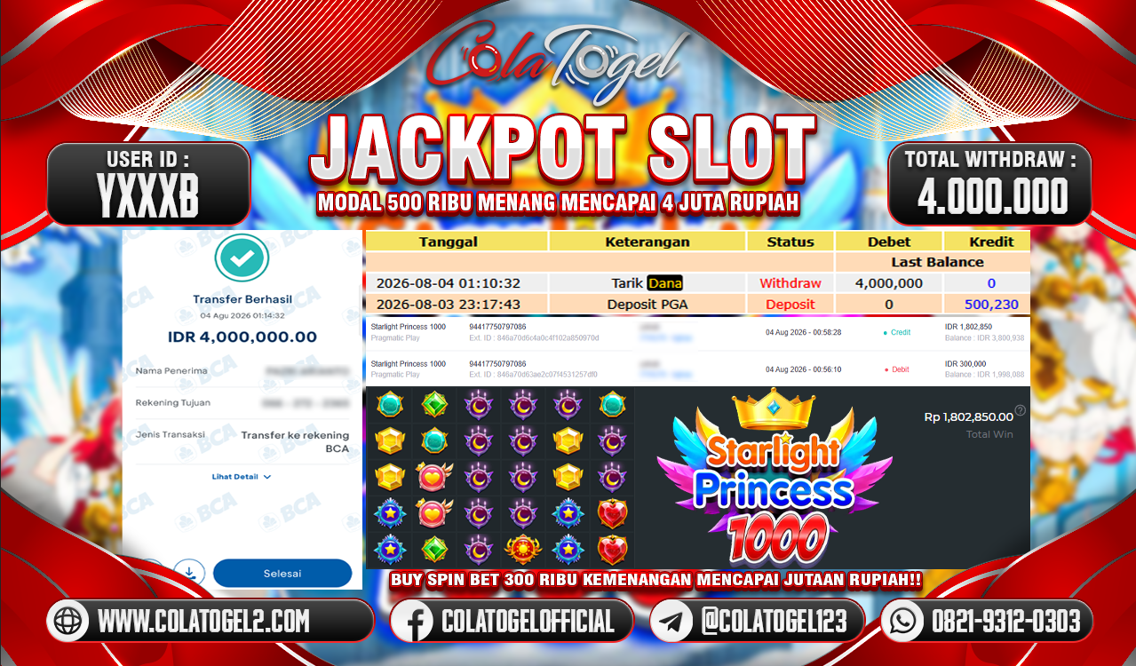 JACKPOT SLOT GACOR!!