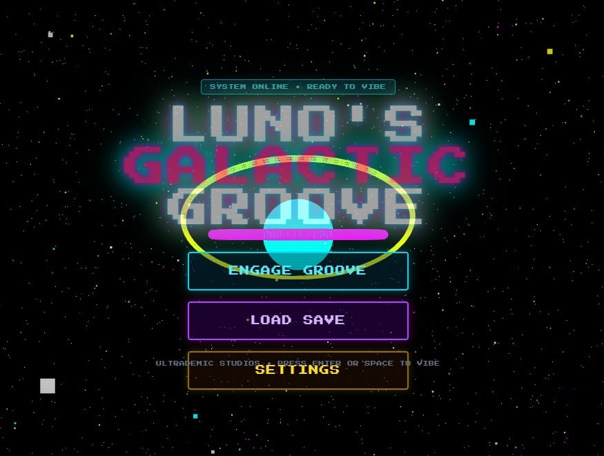 Luno's Galactic Groove screenshot