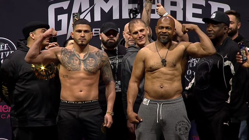 Кантар преди Gamebred Boxing 4