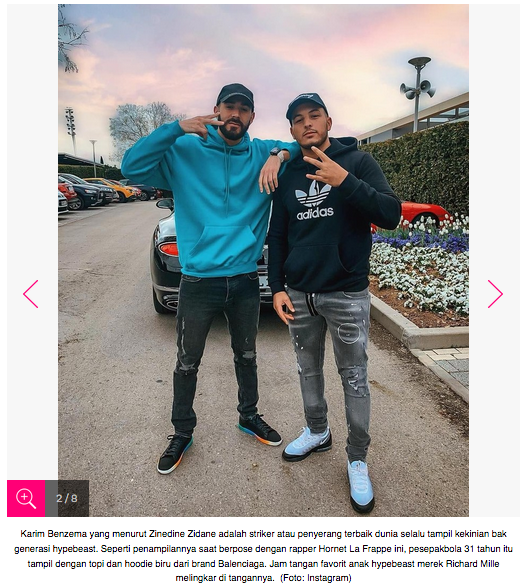 Ini Gaya Karim Benzema dengan Barang Mahal di Tubuhnya - DetikForum