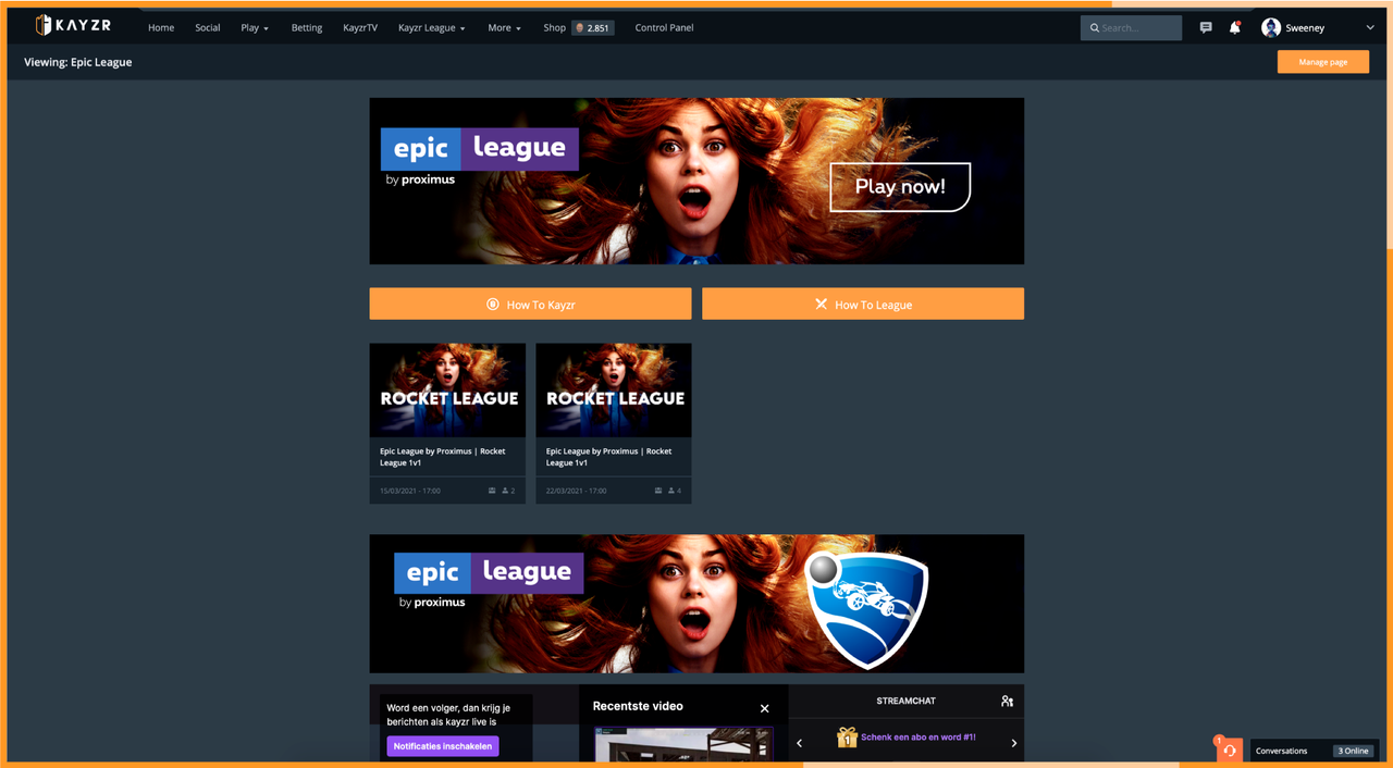 proximus landingpage native ads