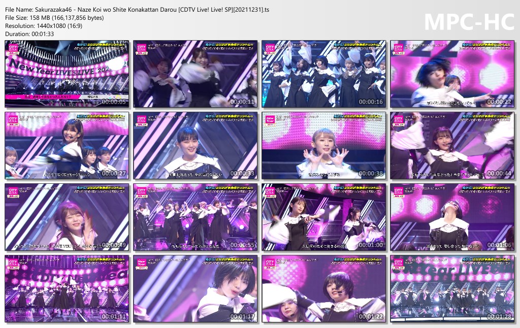 Sakurazaka46 - Naze Koi wo Shite Konakattan Darou [CDTV Live! Live! SP][20211231].ts_thumbs