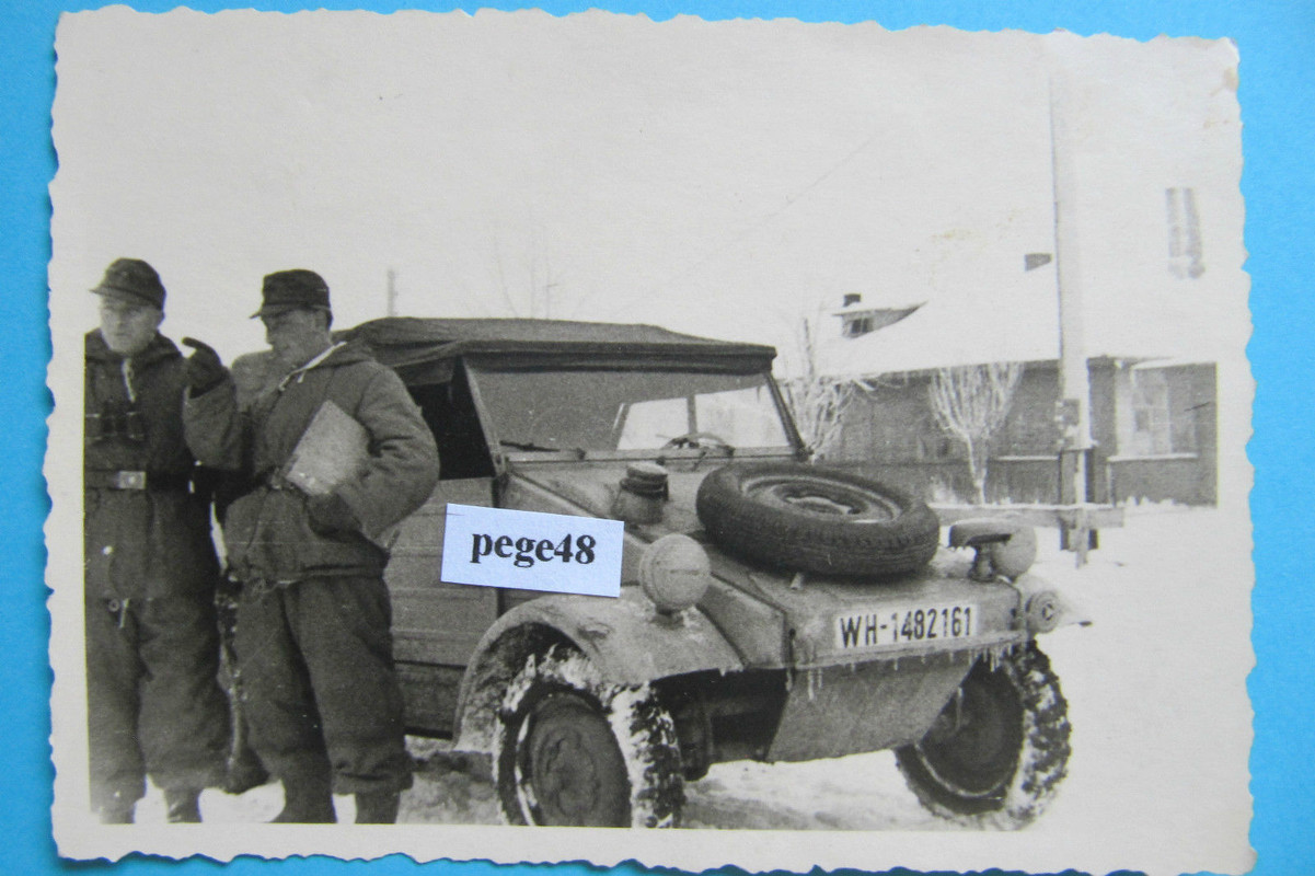 Panzerzug 62 VW Kübelwagen mit Kennung