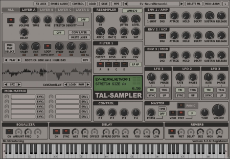 Togu Audio Line TAL Sampler 3.6.2 (x64)