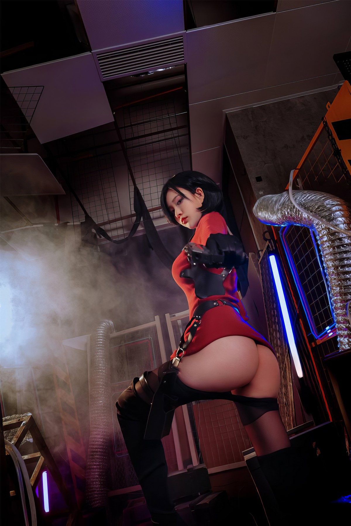 年年nnian 艾达王风格写真 游戏角色Cosplay图集插图5