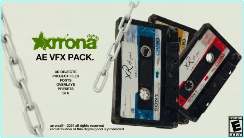 Gumroad XR VFX PACK Xrrona Fx 1.0 Extension – (1.05 GB)