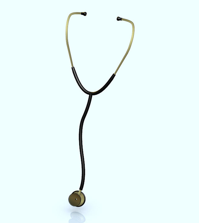 0008965 stethoscope medical prop