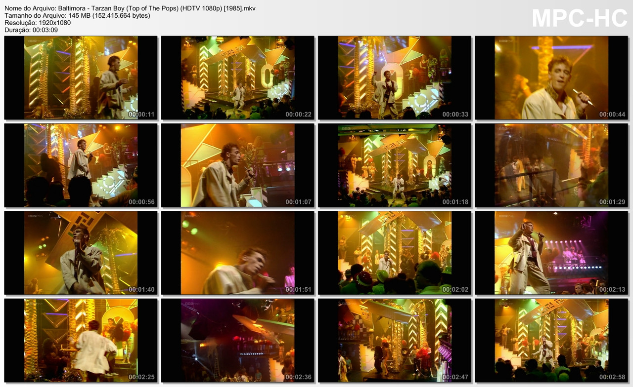 Baltimora - Tarzan Boy (Top of The Pops) (HDTV 1080p) [22.08.1985]
