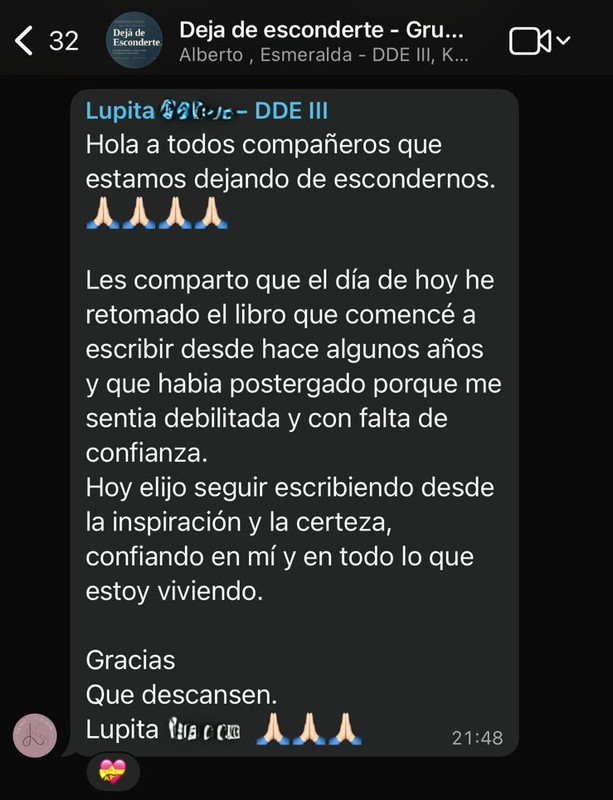 Testimonio Lupita