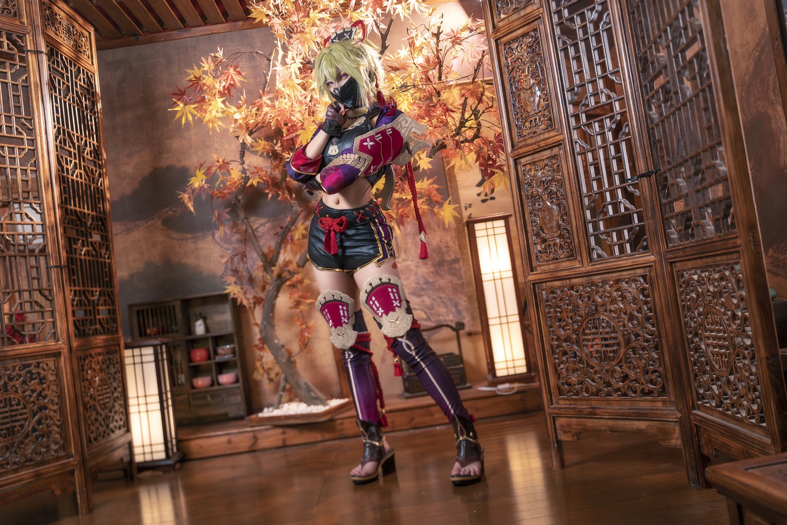 Seya-狮砸 – 久岐忍 克洛琳德 凌华 Cosplay 合集（21P-208.1MB）插图2