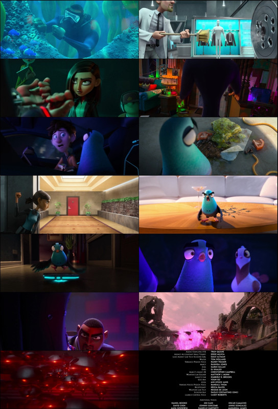 Spies in Disguise (2019) 1080p | 720p | 480p BluRay [Hindi (हिन्दी) + English] DD5.1 ESub
