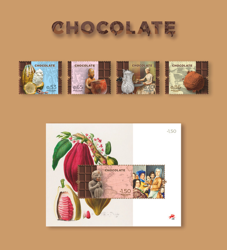 Portugal - 2018 - Divulgação Emissão Chocolate