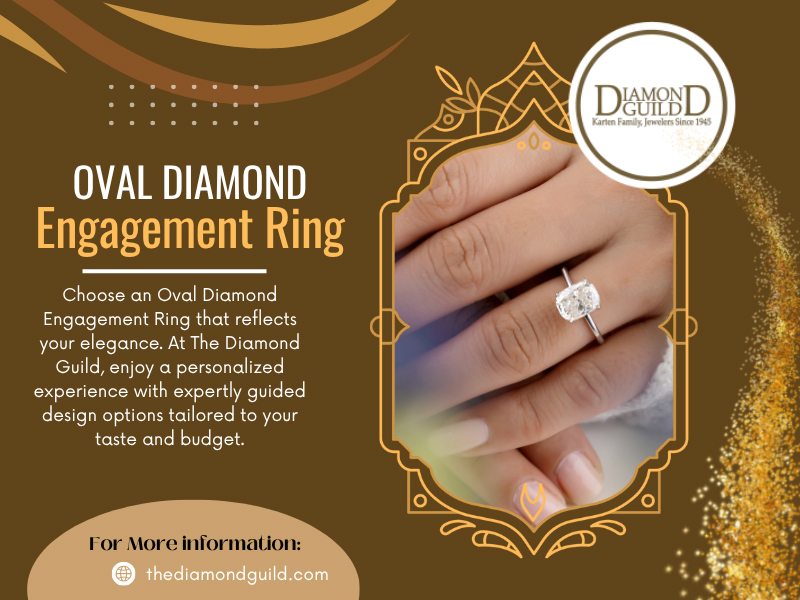 Oval Diamond Engagement Ring