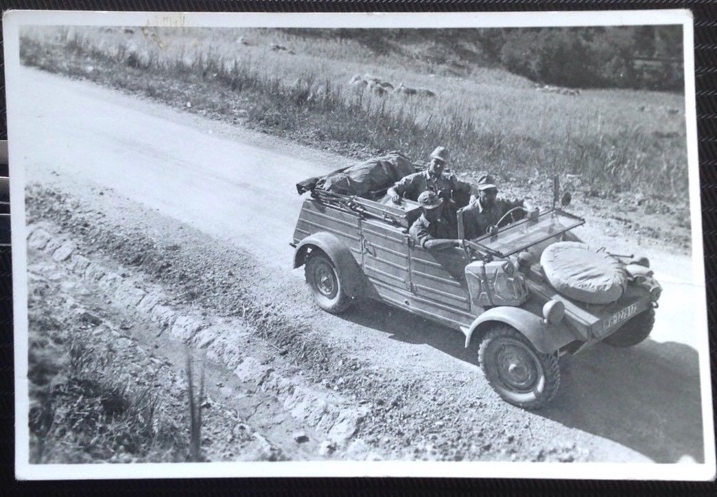 Deutsche Wehrmacht VW Kübelwagen Fahrzeug Transporter Auto 2. WK