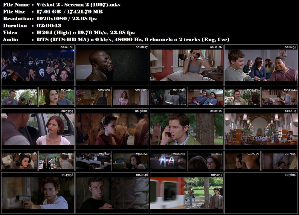 Vřískot 2 / Scream 2 (1997)