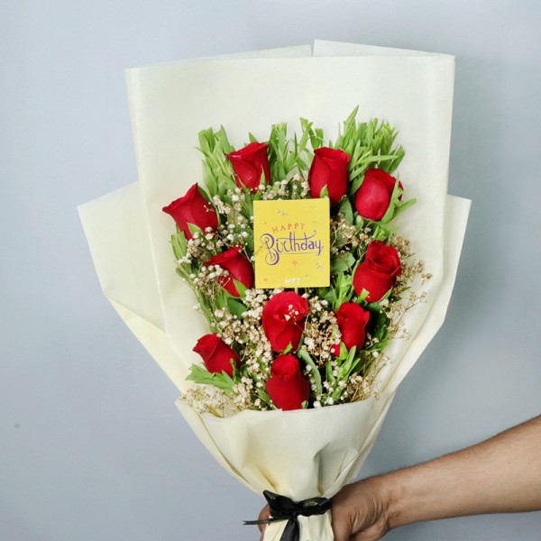 Red With White Packing  Image