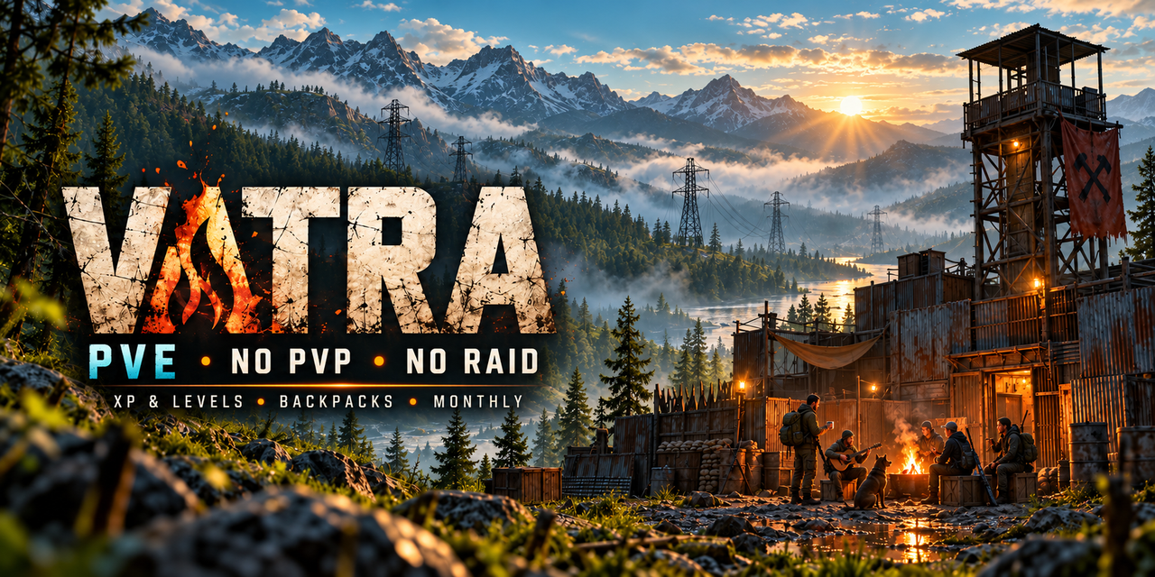 [RO/EU] VATRA PvE | No PvP / No Raid | Level & Perks | Gather x image
