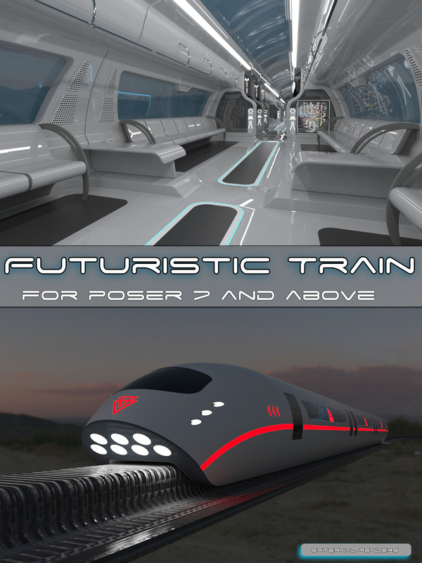 AJ Futuristic Train