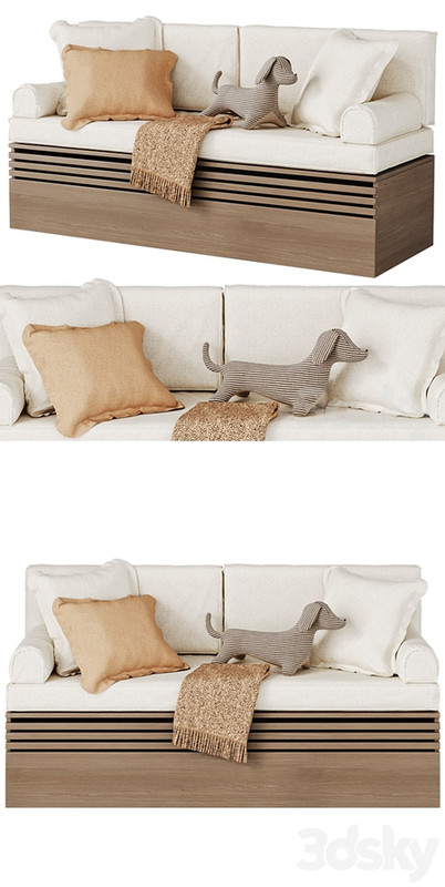 Soft seat for window sill in childrens room \ Pillows