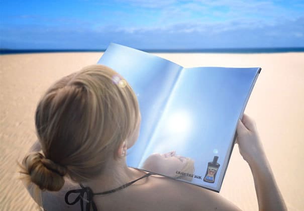 20 примеров невероятно креативной рекламы на журнальных разворотах