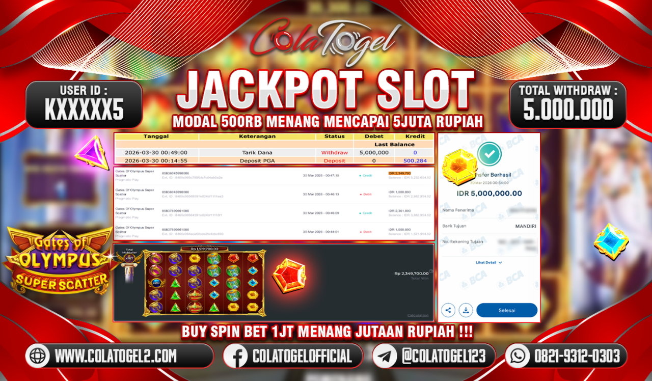 JACKPOT SLOT GACORR!!