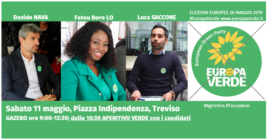 Ho deciso:  Il 26 maggio (alle prossime europee) voterò "Europa VERDE"! Candidati-veneto