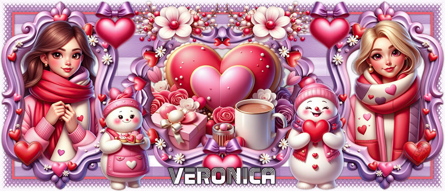 Frosted Hearts veronica