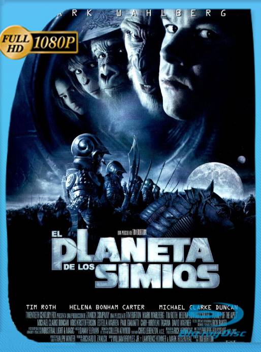 El planeta de los simios (2001) BRRip [1080p] [Latino] [GoogleDrive] [RangerRojo]
