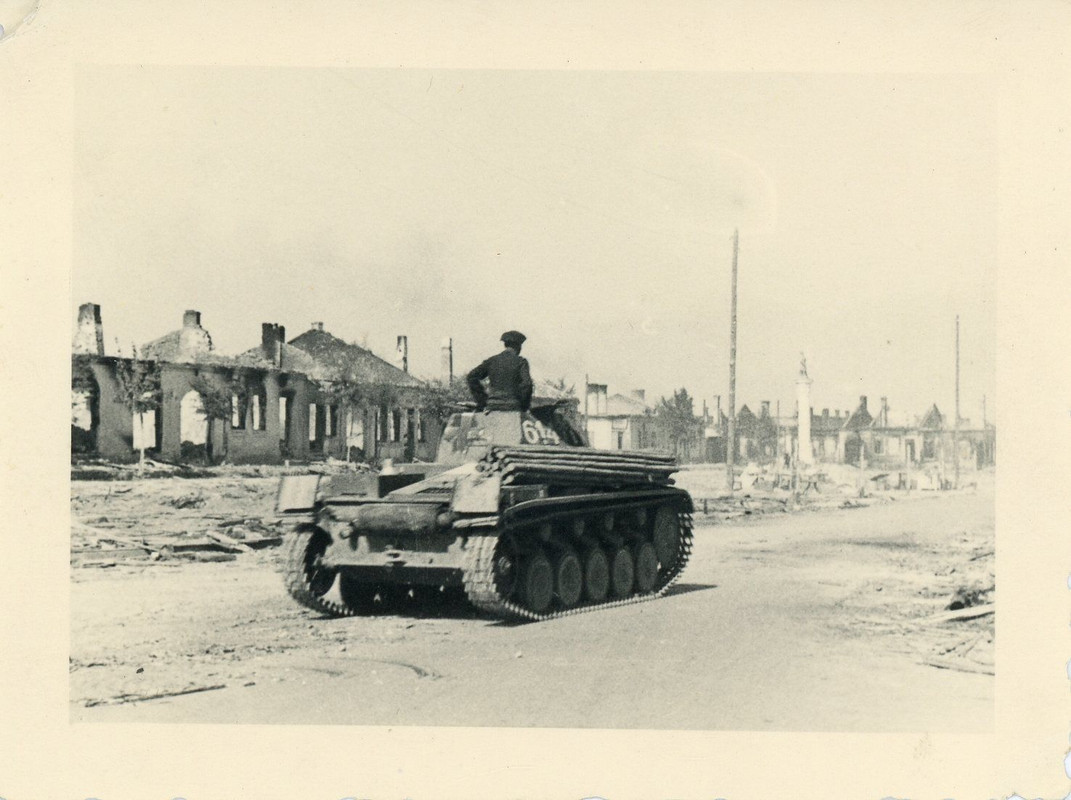 Kämpfe Polen Polska Panzer II Tank Foto