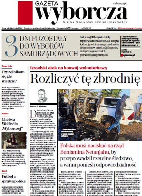 Gazeta Wyborcza 04.04.2024