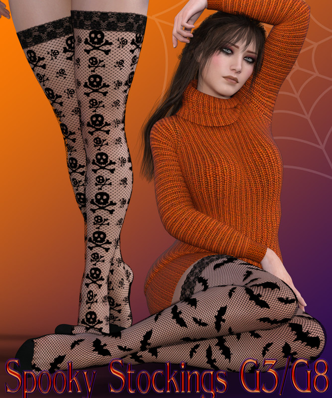 Spooky Stockings G3F G8F