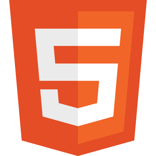 orange html5 logo