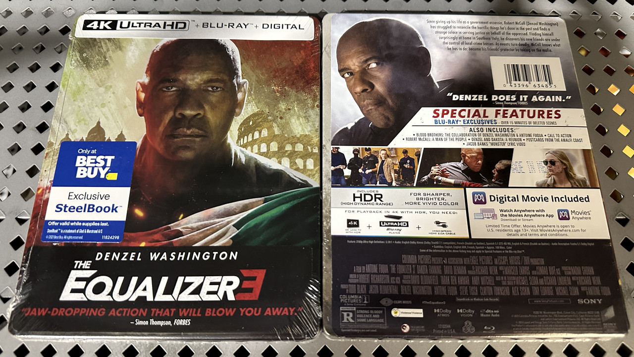 The Equalizer 3 [Includes Digital Copy] [Blu-ray] [2023] - Best Buy