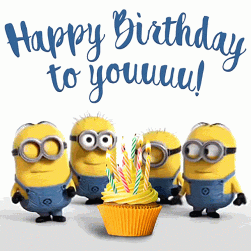 Minions Happy birtday wishes