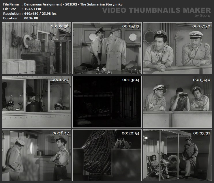 Dangerous Assignment - S01E02 - The Submarine Story.mkv