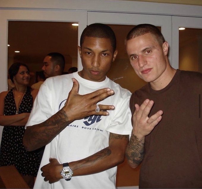 Pharrell With Jimmy Gorecki