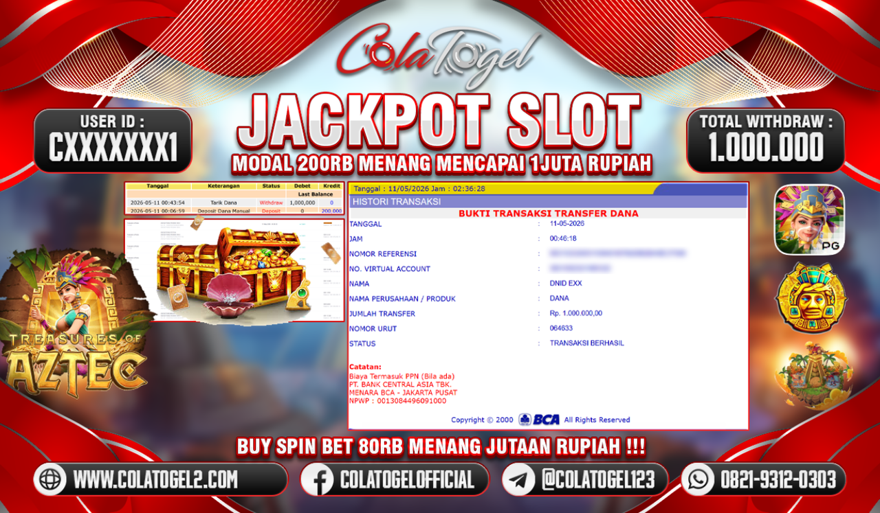 JACKPOT SLOT GACOR!!