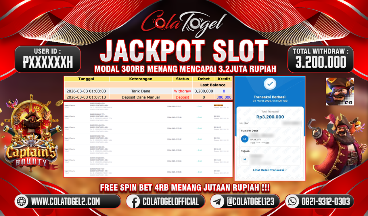 JACKPOT SLOT GACORR!!