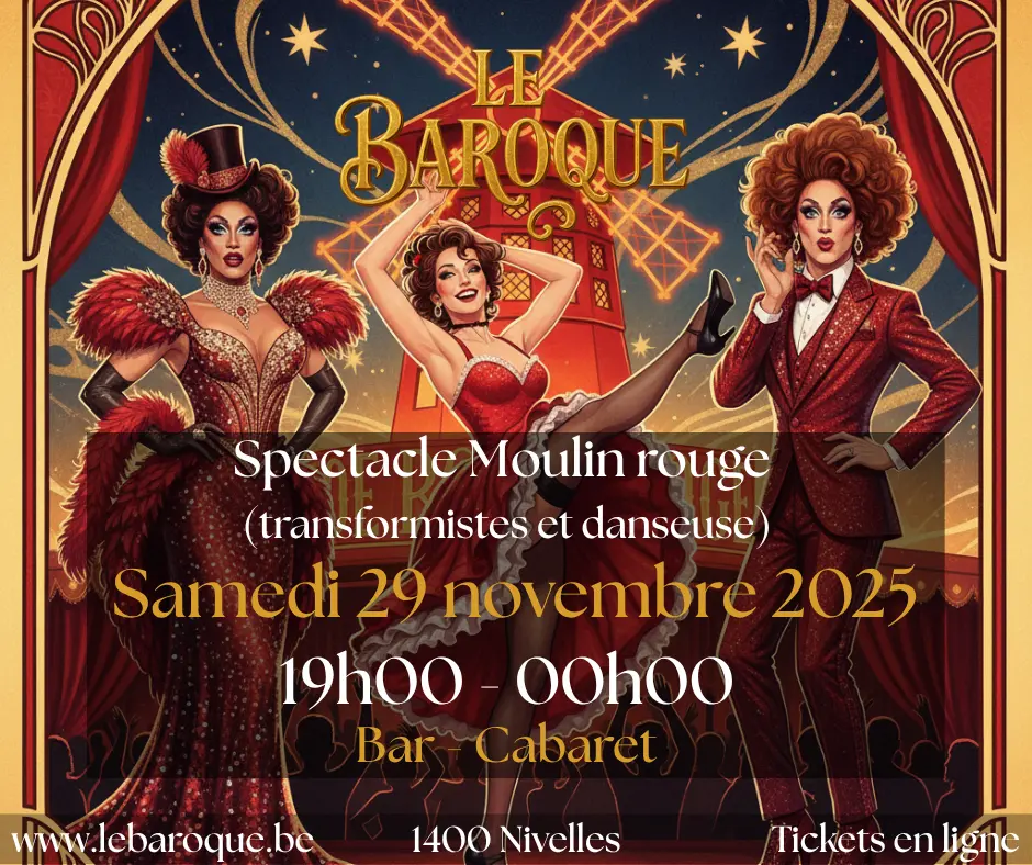 Visuel Spectacle Moulin Rouge