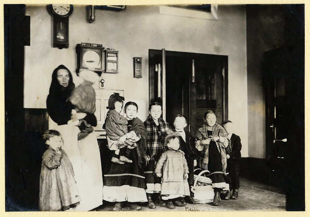 Polish Mother and Nine Children