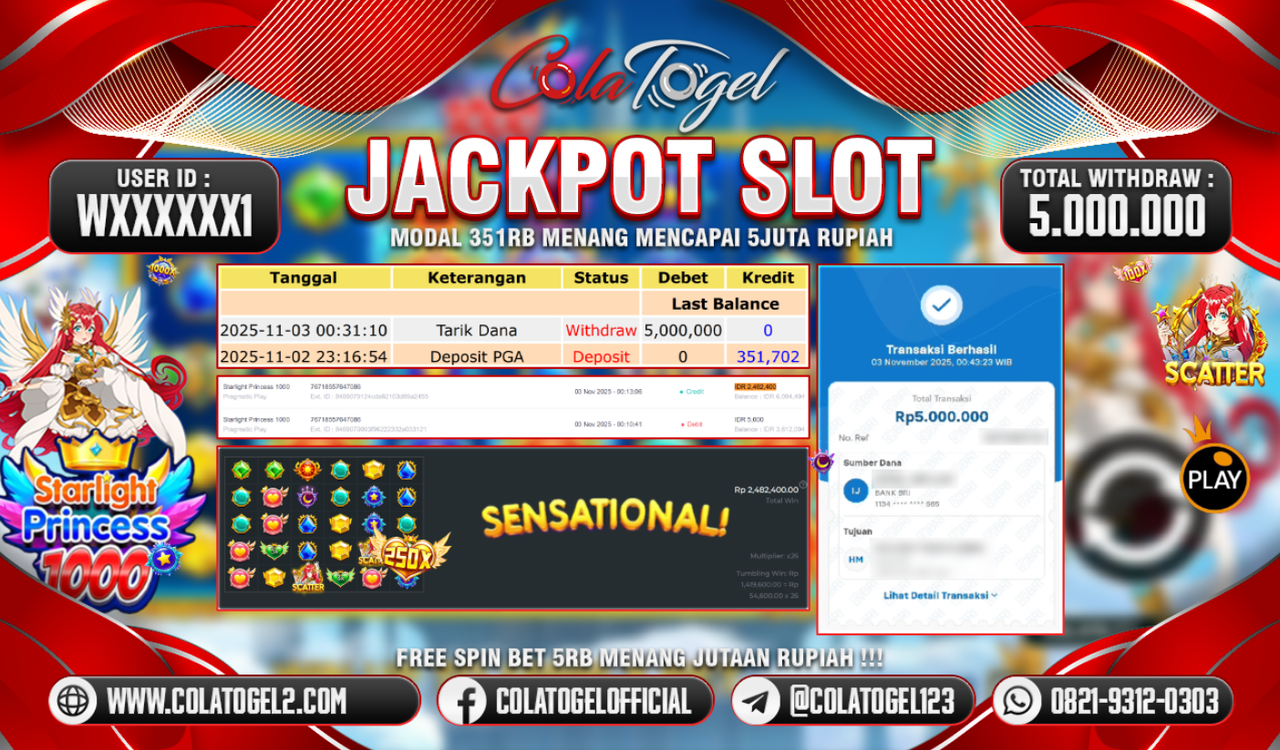 JACKPOT SLOT GACOR!!