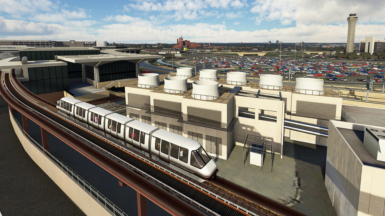 A departure sequence out of Newark Airport Community Screenshots