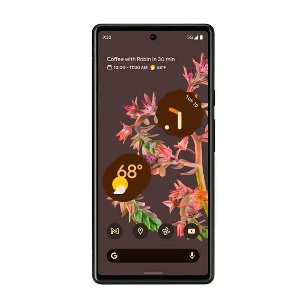 Walmart: Smartphone Google Pixel 6 5G 8GB RAM 256GB ROM Negro Desbloqueado