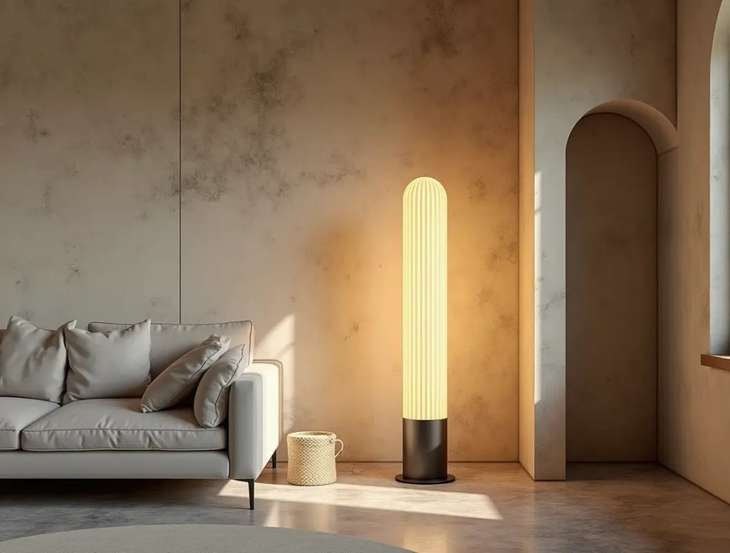 Необычной формы торшер