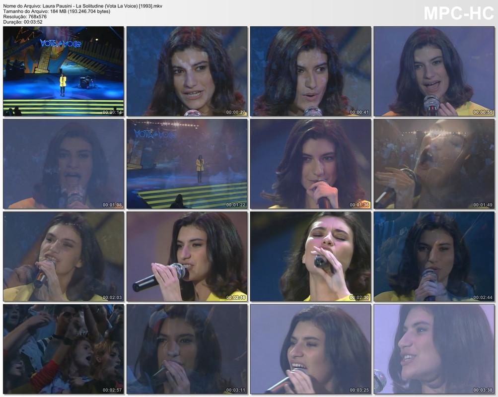 Laura Pausini - La Solitudine (Vota La Voice) [1993]