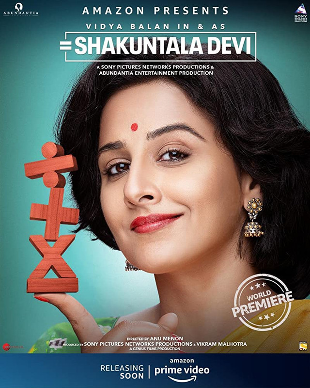 Shakuntala Devi 2020 WEBRip Hindi 720p x264 AAC 1.1GB ESub