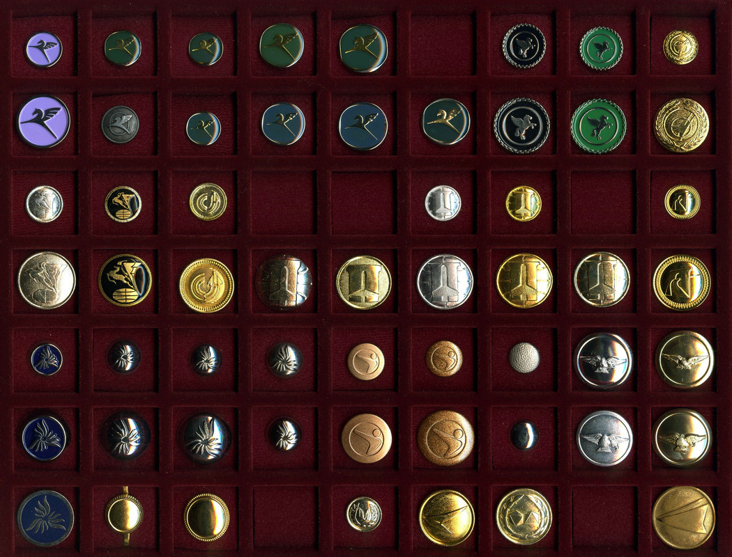 Пуговицы РФ. Авиакомпании 4.